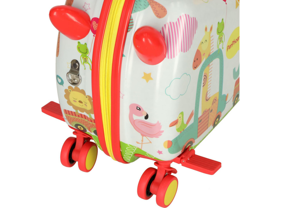 Detský cestovný kufor na kolieskach - ZOO