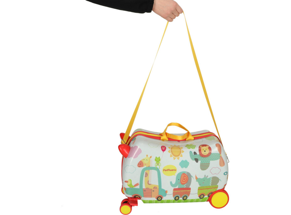 Detský cestovný kufor na kolieskach - ZOO