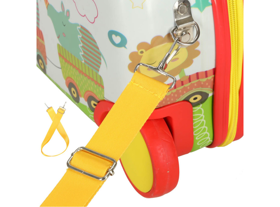 Detský cestovný kufor na kolieskach - ZOO