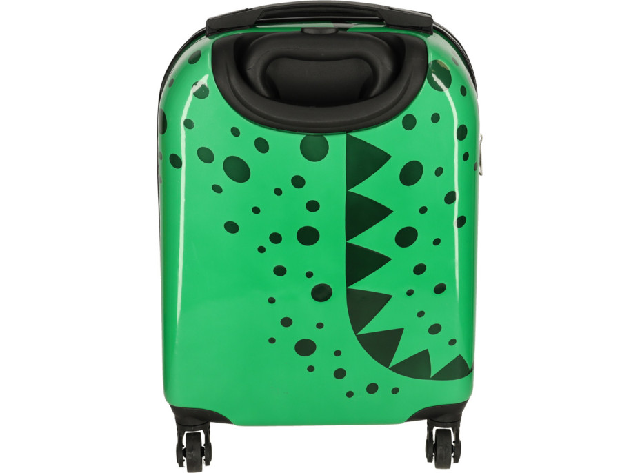 Detský cestovný kufor na kolieskach - Krokodíl