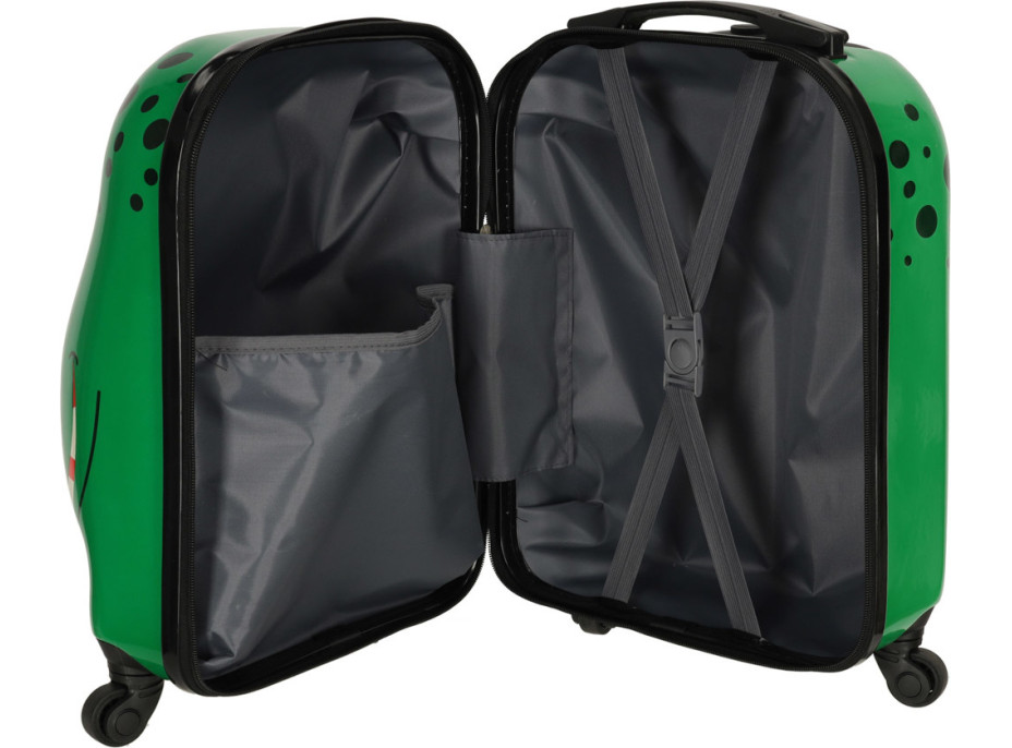 Detský cestovný kufor na kolieskach - Krokodíl