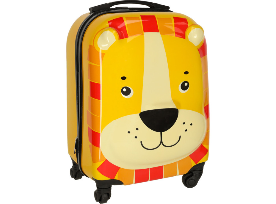 Detský cestovný kufor na kolieskach - Lev
