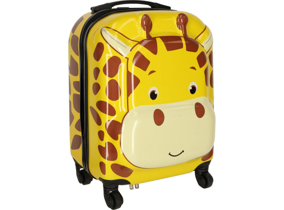 Detský cestovný kufor na kolieskach - Žirafa