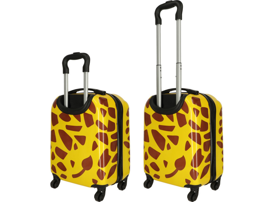 Detský cestovný kufor na kolieskach - Žirafa