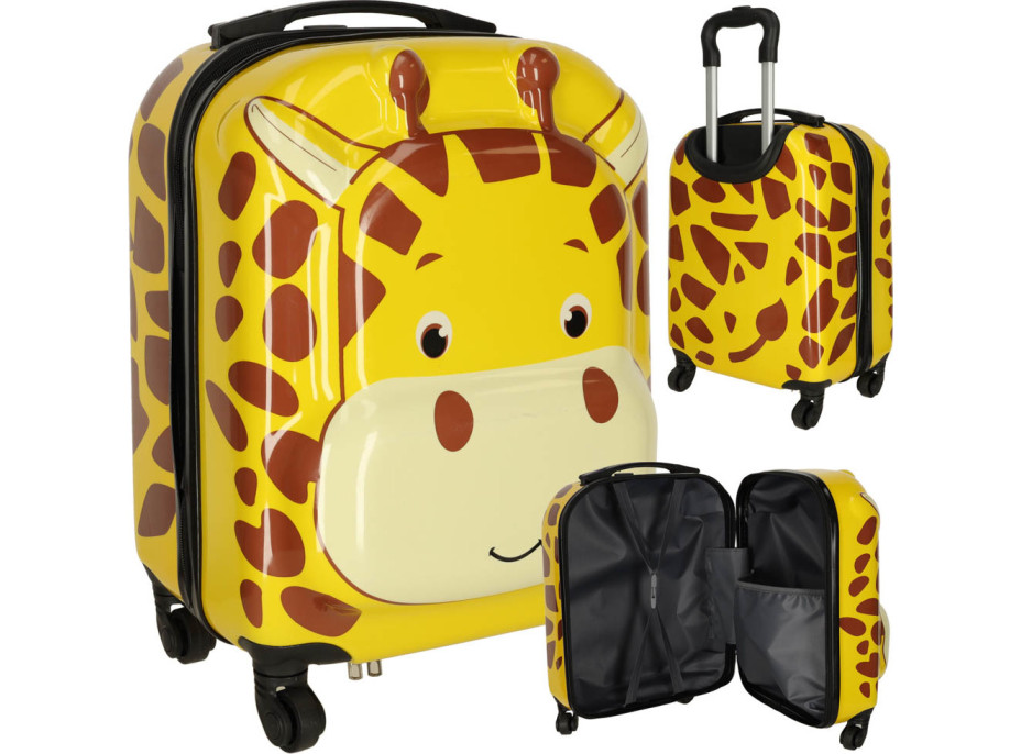 Detský cestovný kufor na kolieskach - Žirafa