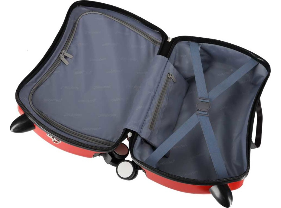 Detský cestovný kufor na kolieskach - Motorka