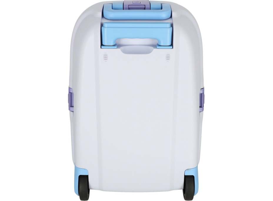 Detský cestovný kufor na kolieskach/príručná batožina - modrý