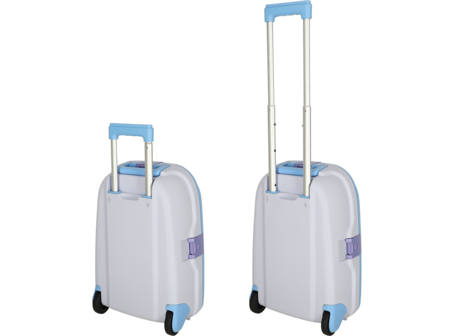 Detský cestovný kufor na kolieskach/príručná batožina - modrý