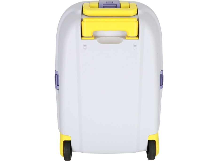 Detský cestovný kufor na kolieskach/príručná batožina - žltý