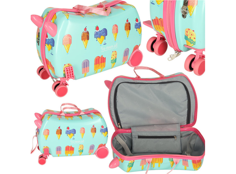 Detský cestovný kufor na kolieskach - Zmrzlina