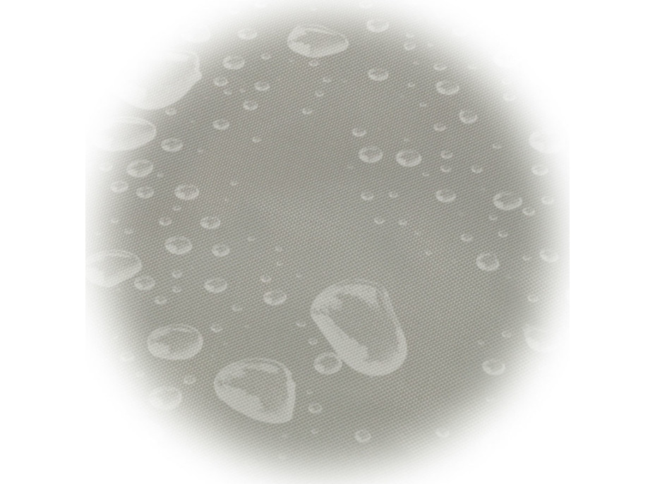 Ochranná trojuholníková tieniaca plachta proti slnku LUARO - 3x3x3 m - šedá