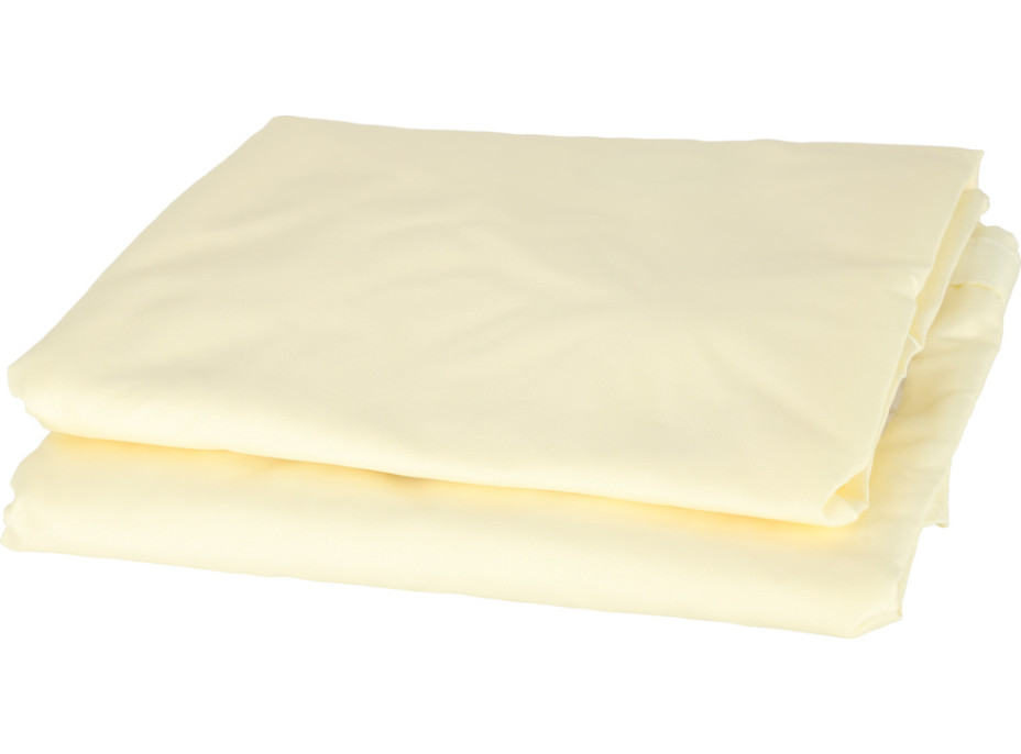 Ochranná trojuholníková tieniaca plachta proti slnku LUARO - 4x4x4 m - béžová