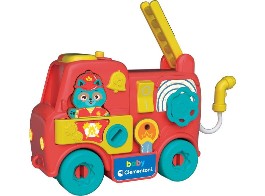 CLEMENTONI BABY Montessori Hasičské auto