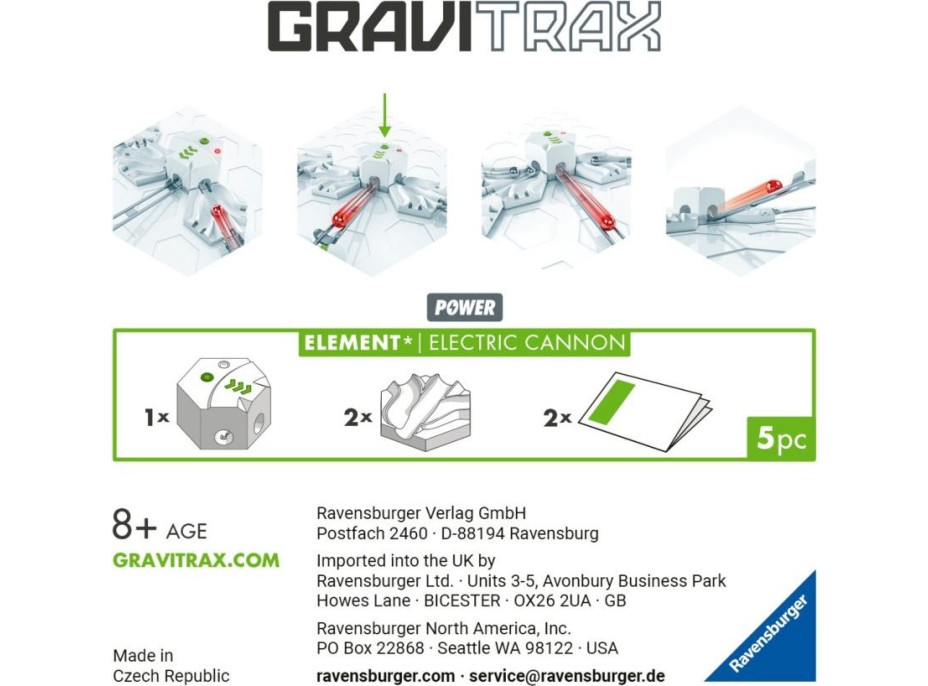 RAVENSBURGER GraviTrax Power Elekrický kanón