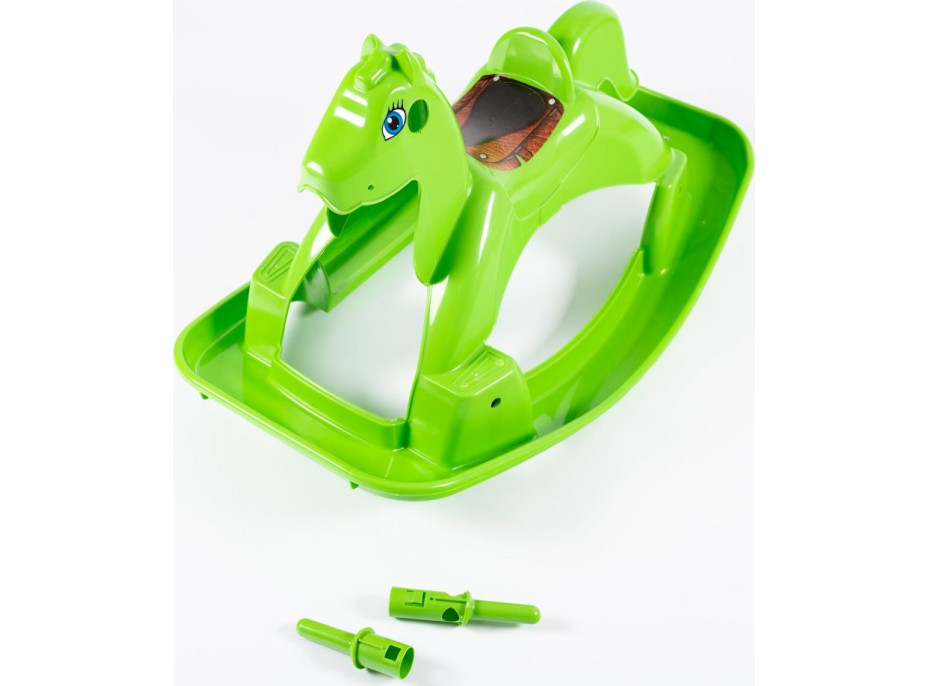 DOLONI Hojdací koník zelený