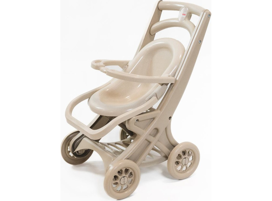 DOLONI Kočík pre bábiky Lounge EKO béžový