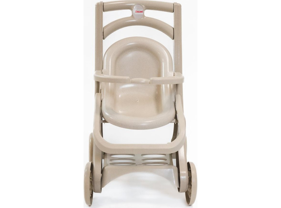 DOLONI Kočík pre bábiky Lounge EKO béžový