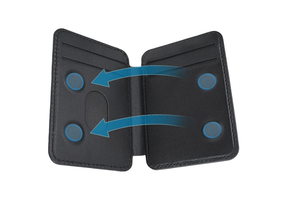 Solight magnetické puzdro na karty, MagSafe kompatibilný