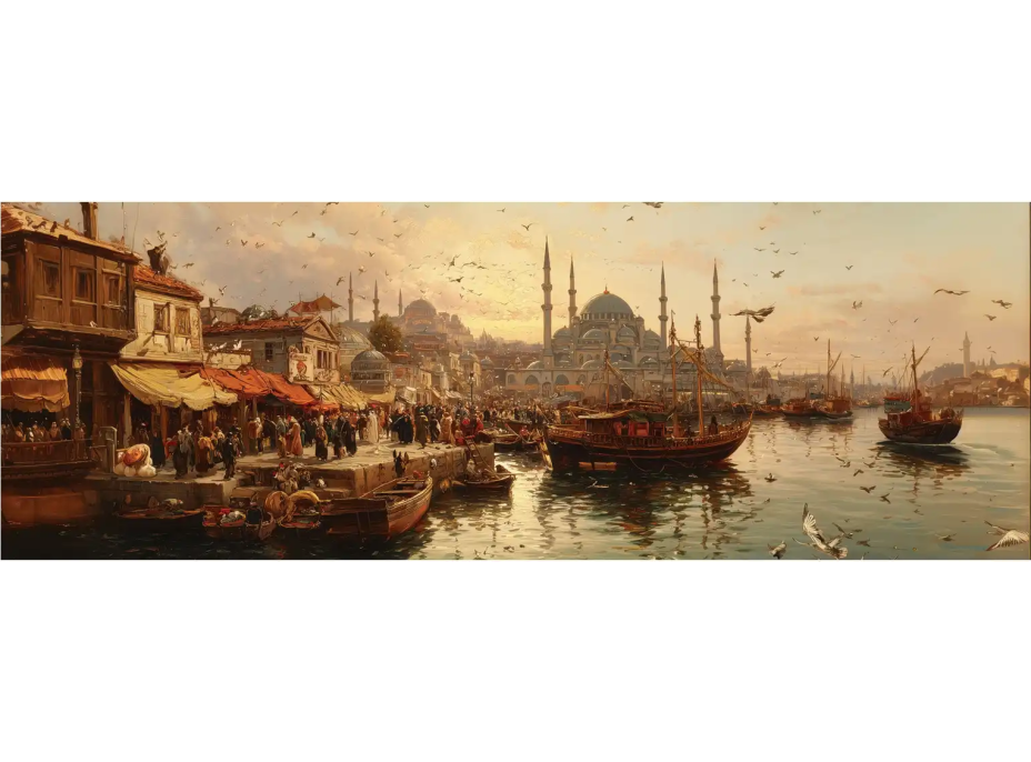 ANATOLIAN Panoramatické puzzle Starý Istanbul 1000 dielikov