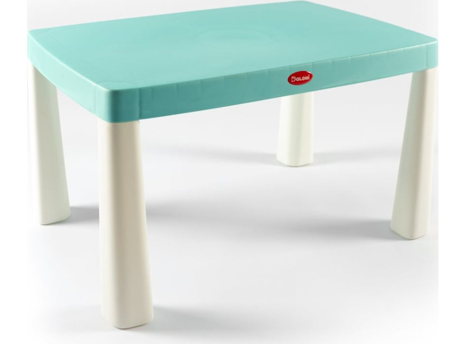 DOLONI Plastový stolík so stoličkami modro-biely