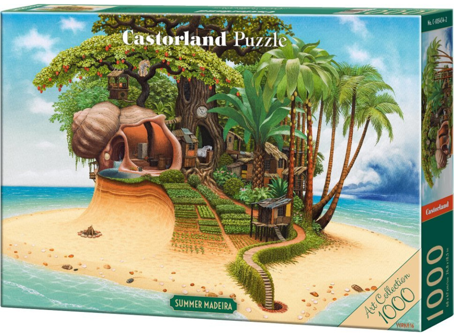 CASTORLAND Puzzle Art Collection: Letné Madeira 1000 dielikov