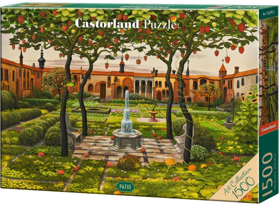 CASTORLAND Puzzle Art Collection: Terasa 1500 dielikov