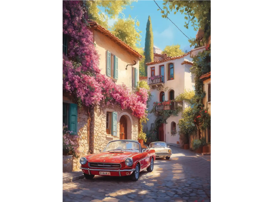 ANATOLIAN Puzzle Bougainvillea Street 1000 dielikov