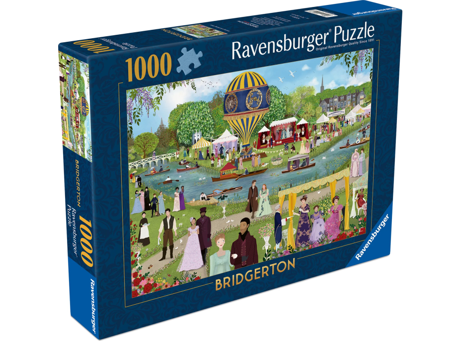RAVENSBURGER Puzzle Bridgertonovi 1000 dielikov