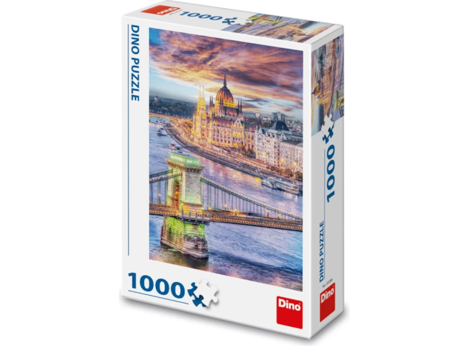 DINO Puzzle Reťazový most, Budapešť 1000 dielikov