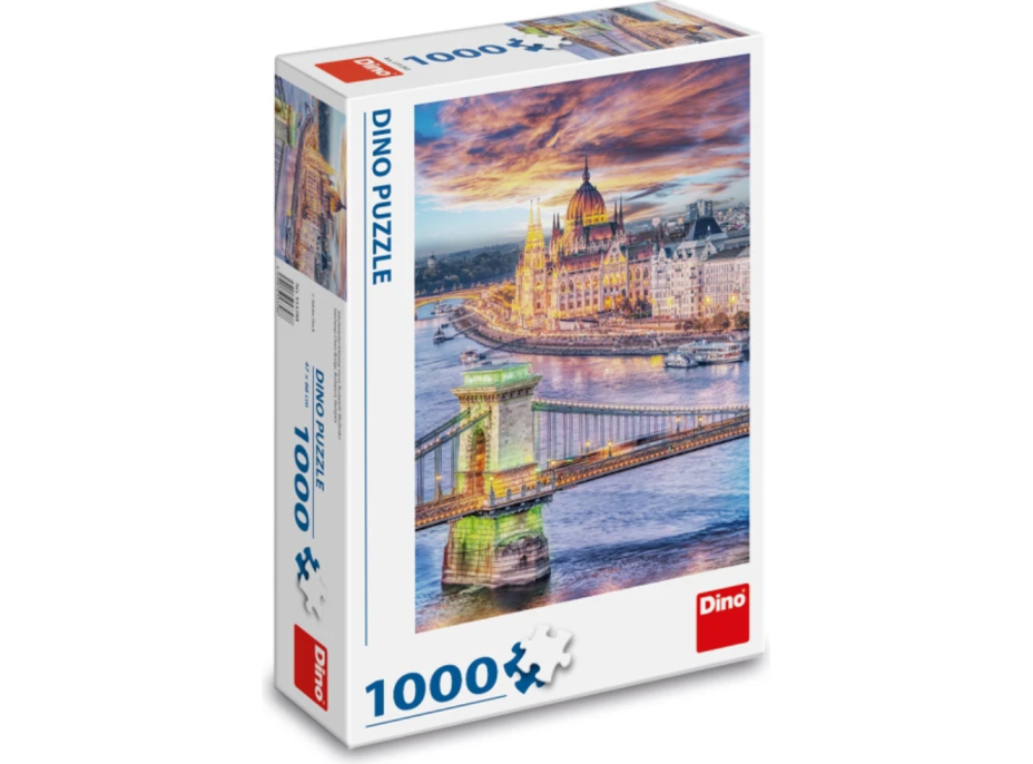 DINO Puzzle Reťazový most, Budapešť 1000 dielikov