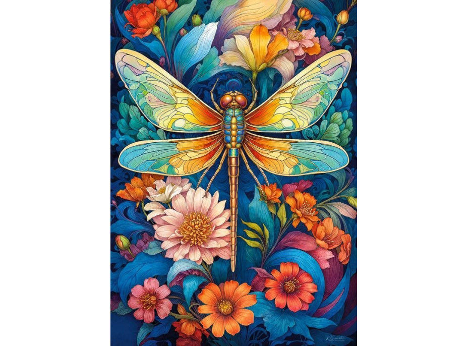 CHERRY PAZZI Puzzle Dúhová krídla 1000 dielikov