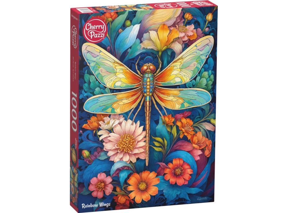 CHERRY PAZZI Puzzle Dúhová krídla 1000 dielikov