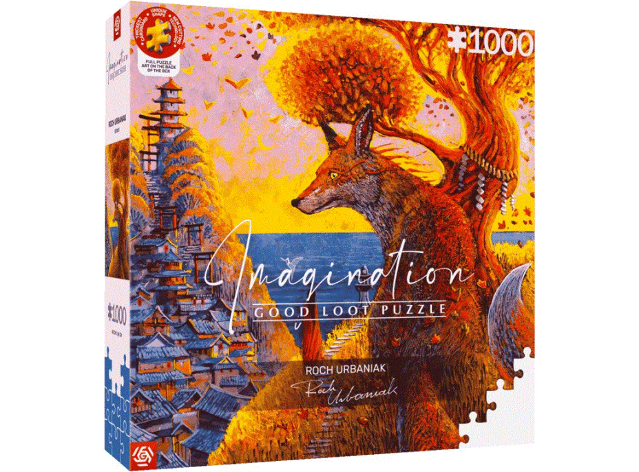 GOOD LOOT Puzzle Imagination: Roch Urbaniak - Benkei 1000 dielikov