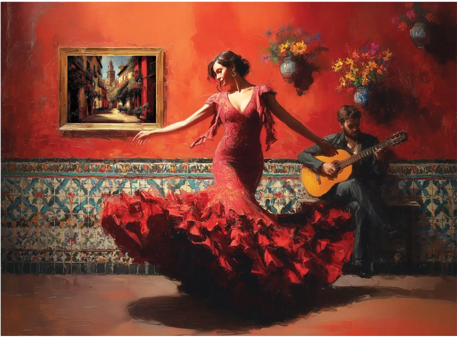ANATOLIAN Puzzle Flamenco 1000 dielikov