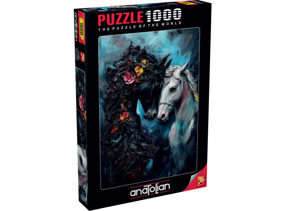 ANATOLIAN Puzzle Čierna a biela 1000 dielikov