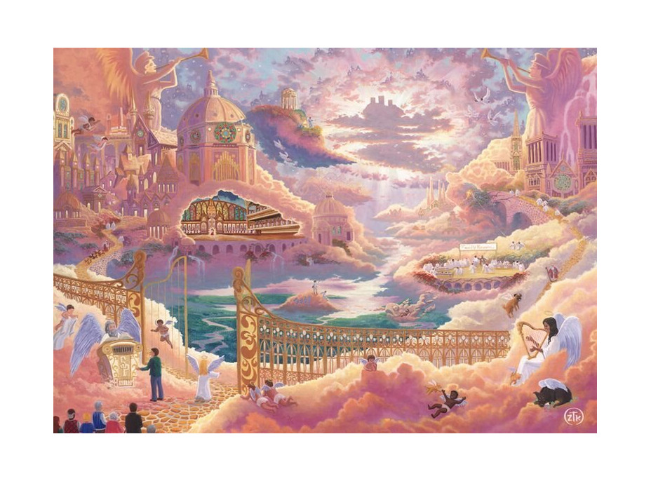 SCHMIDT Puzzle Kráľovstvo nebeské 1000 dielikov