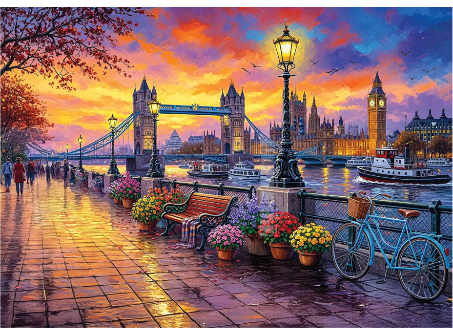 ANATOLIAN Puzzle Tower Bridge II 1500 dielikov