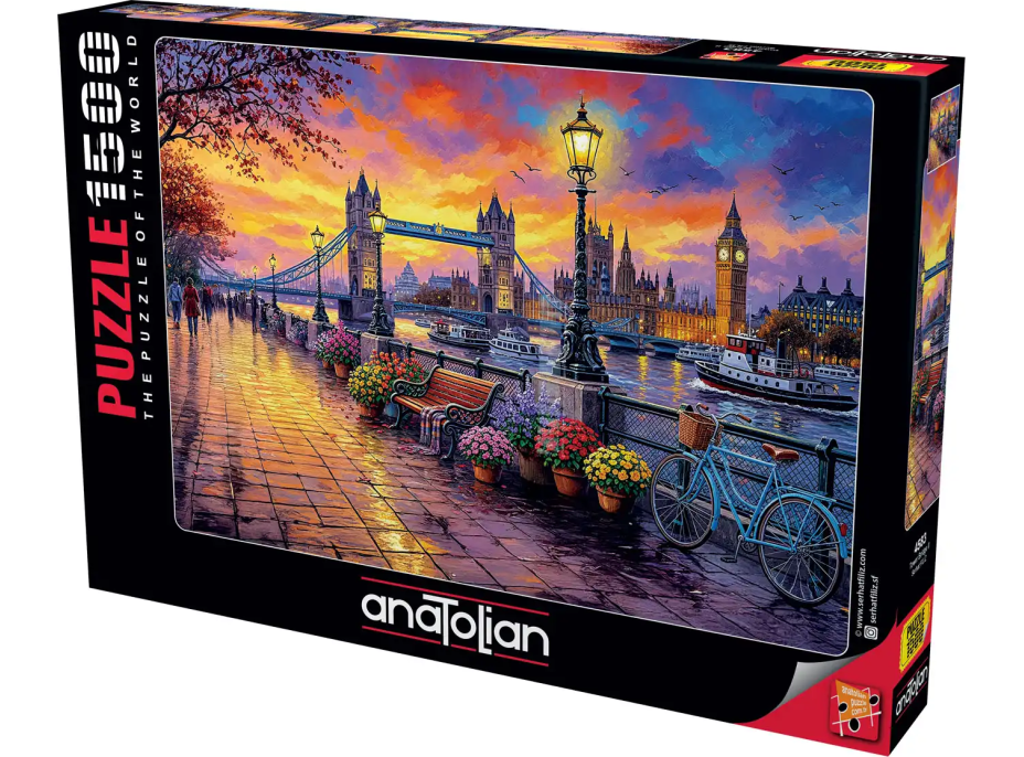 ANATOLIAN Puzzle Tower Bridge II 1500 dielikov