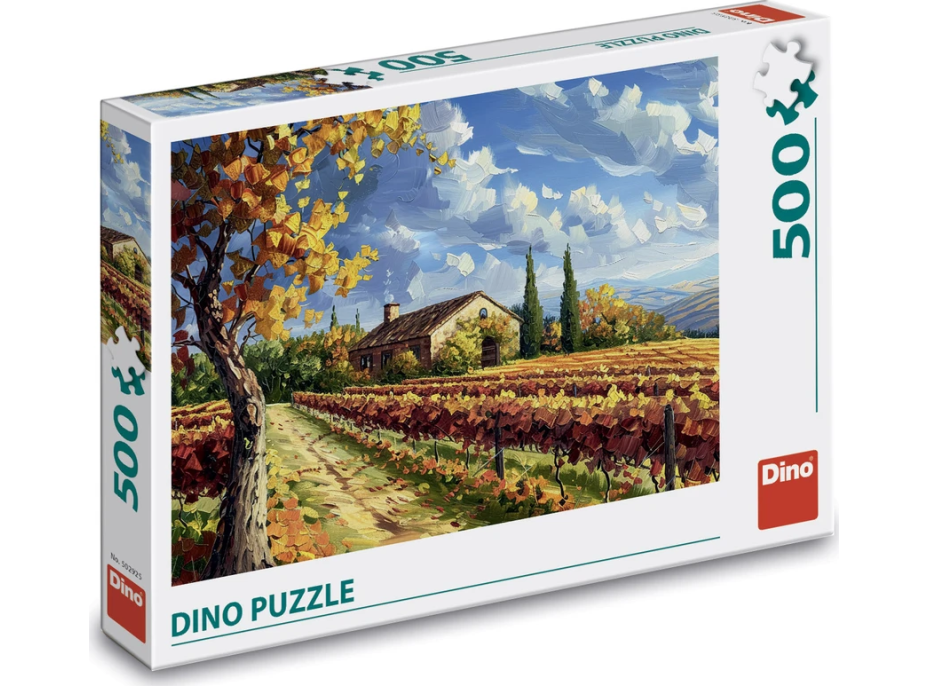 DINO Puzzle Maľovaná vinica 500 dielikov
