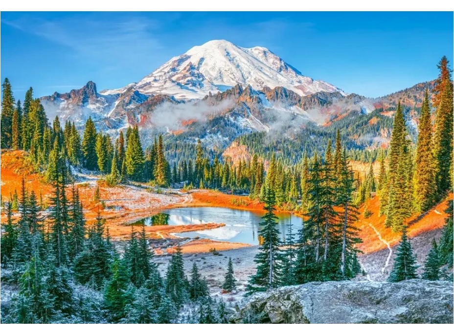 CASTORLAND Puzzle Národný park Mount Rainier 1000 dielikov