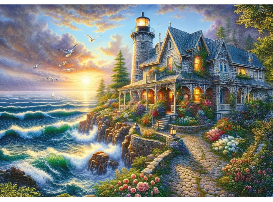 ART PUZZLE Puzzle Pobrežná symfónia 500 dielikov