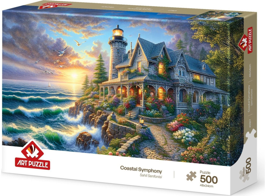 ART PUZZLE Puzzle Pobrežná symfónia 500 dielikov