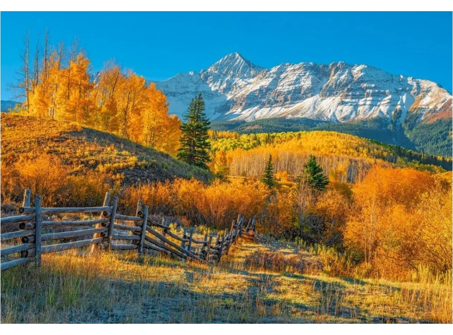 CASTORLAND Puzzle Jesenný pohľad na Wilson Peak 1000 dielikov