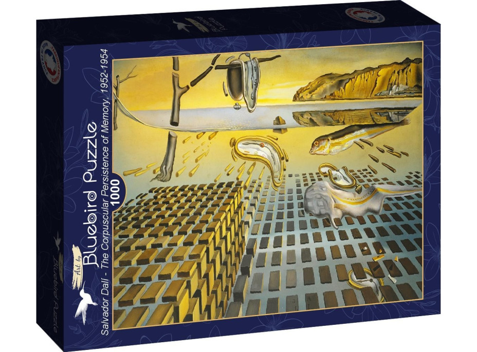 BLUEBIRD Puzzle Salvador Dalí - Perzistencia pamäte 1000 dielikov