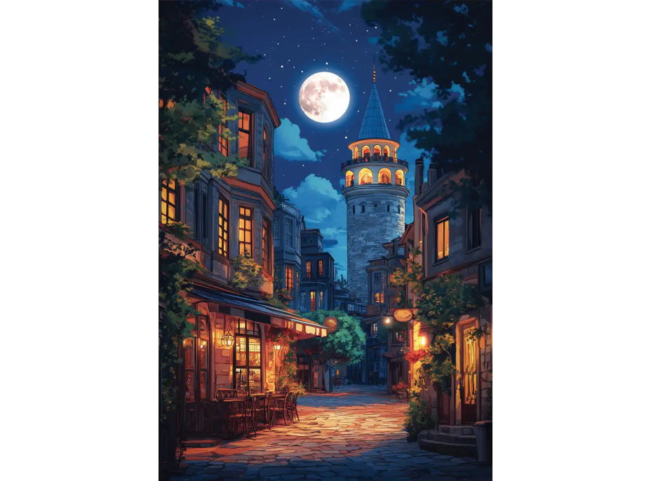 ANATOLIAN Puzzle Galata za splnu 500 dielikov