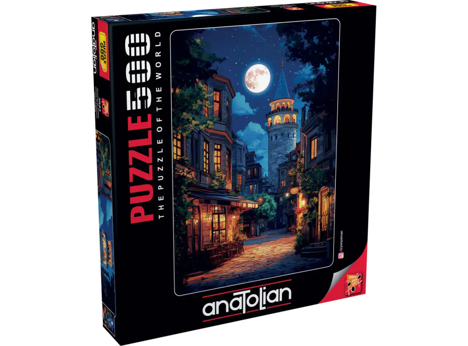 ANATOLIAN Puzzle Galata za splnu 500 dielikov