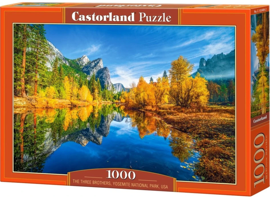 CASTORLAND Puzzle Traja bratia, Yosemitský národný park 1000 dielikov