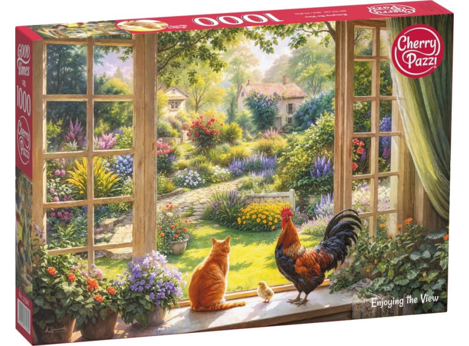 CHERRY PAZZI Puzzle Výhľad 1000 dielikov