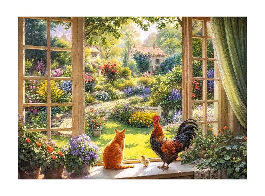 CHERRY PAZZI Puzzle Výhľad 1000 dielikov