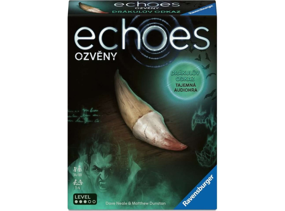 RAVENSBURGER Tajomná audiohra echoes Drakulov odkaz
